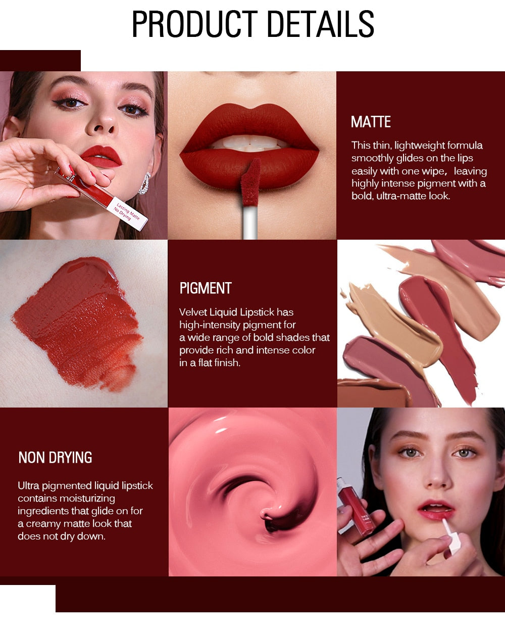 Professional Long lasting Lipstick - 19pcs/Set
