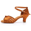 Bild in den Galerie-Viewer laden, Professional Latin Ballroom Dance Shoes - High Heel Soft Bottom
