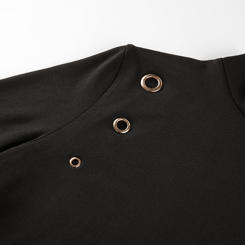 Black Long Sleeve Bodysuit