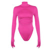 Long Sleeve Bodysuit With Gloves