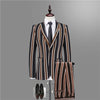 Bild in den Galerie-Viewer laden, Slim Stage Luxury Suits - Mens 3 Pcs Suit (Jacket+Vest+Pants)