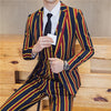 Загрузить изображение в средство просмотра галереи, Slim Stage Luxury Suits - Mens 3 Pcs Suit (Jacket+Vest+Pants)